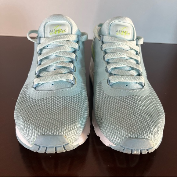 Nike Air Max Blue Green Women's Sneakers with Visible Air Cushioning - Picture 3 of 12